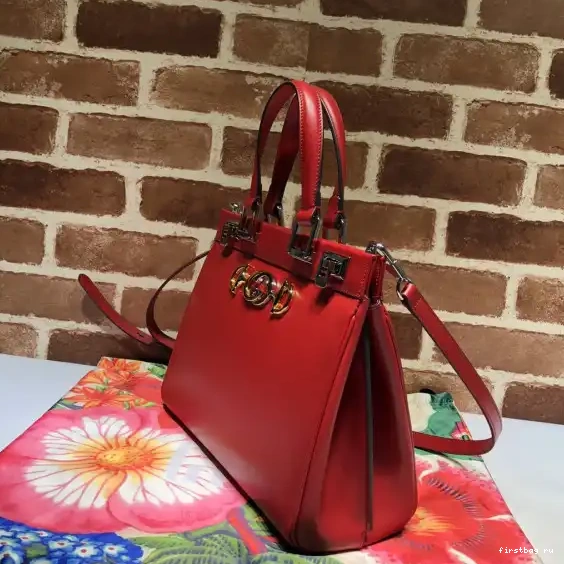 First bag ru handle bag top small Gucci Zumi 0514